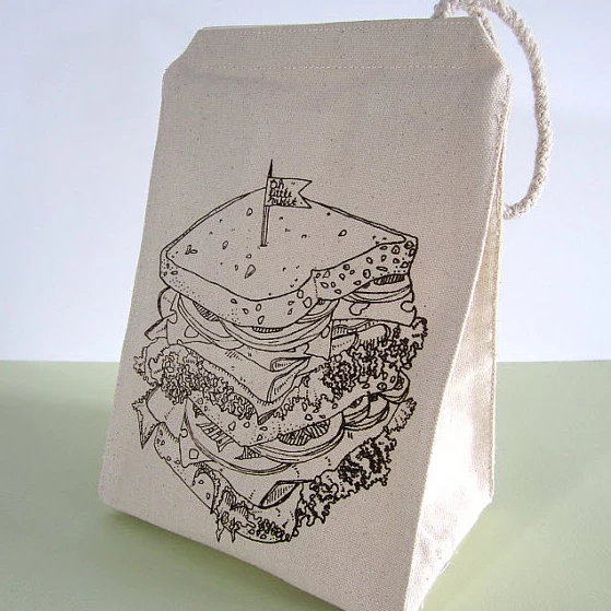 Reusable Lunch Bag - Sandwich