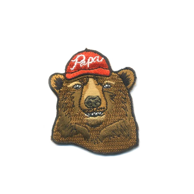 Antiquaria - Papa Bear Embroidered Patch