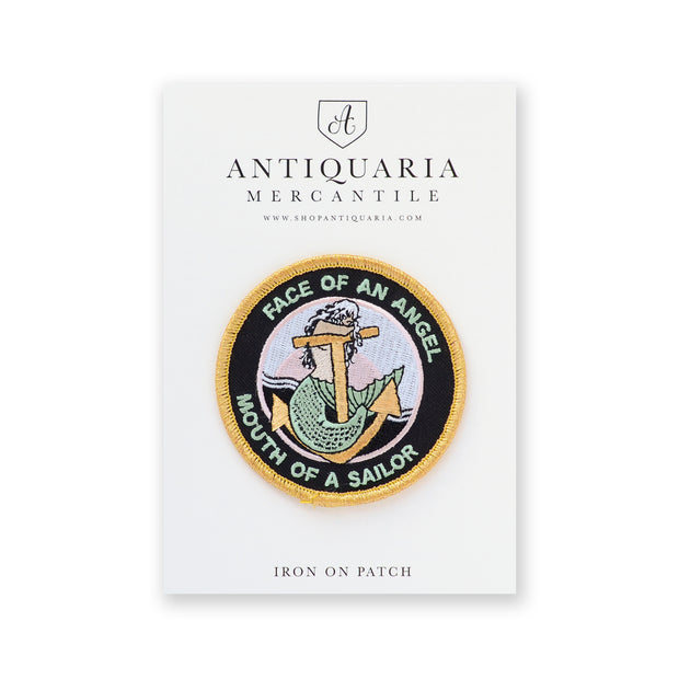 Antiquaria - Face of an Angel Embroidered Patch