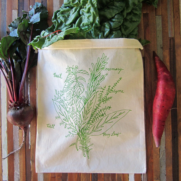 Oh, Little Rabbit - Herb Bunch Produce Bag