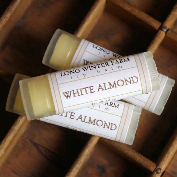 White Almond Lip Balm