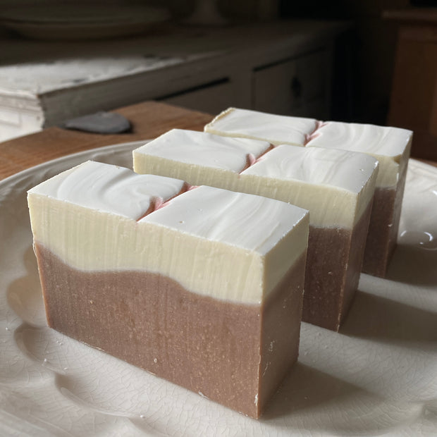 Frosted Gingerbread Cold Process Soap