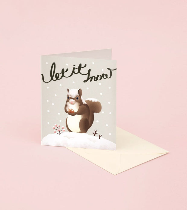 Let It Snow Card