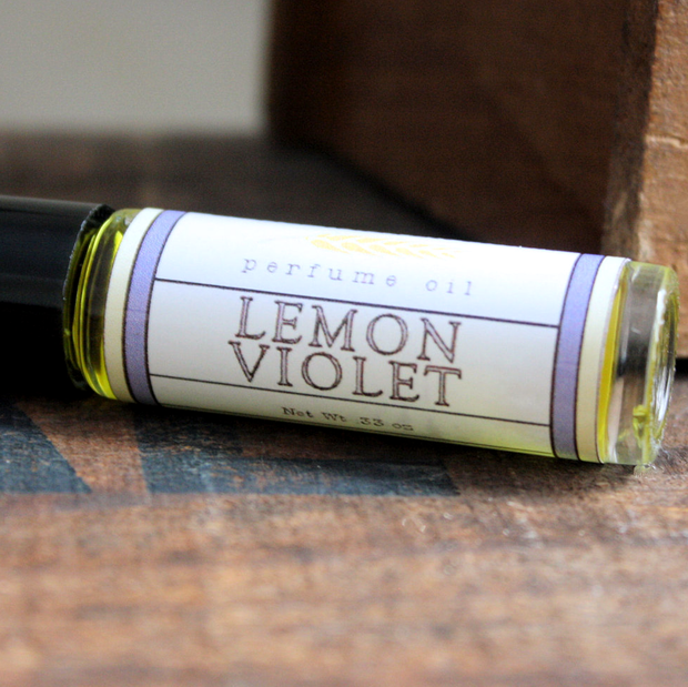 Lemon Violet Perfume Oil