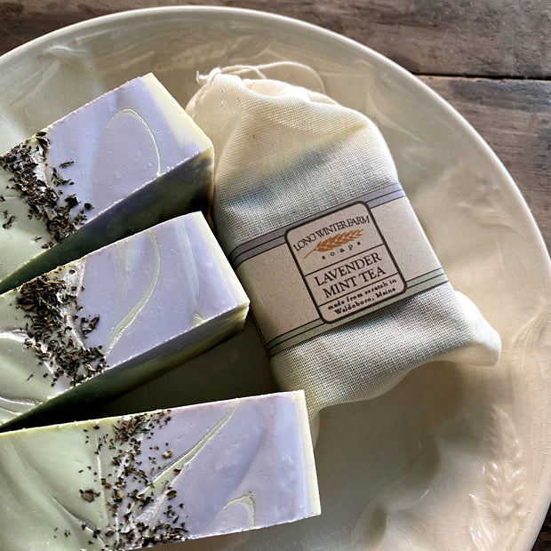 Lavender Mint Tea Cold Process Soap